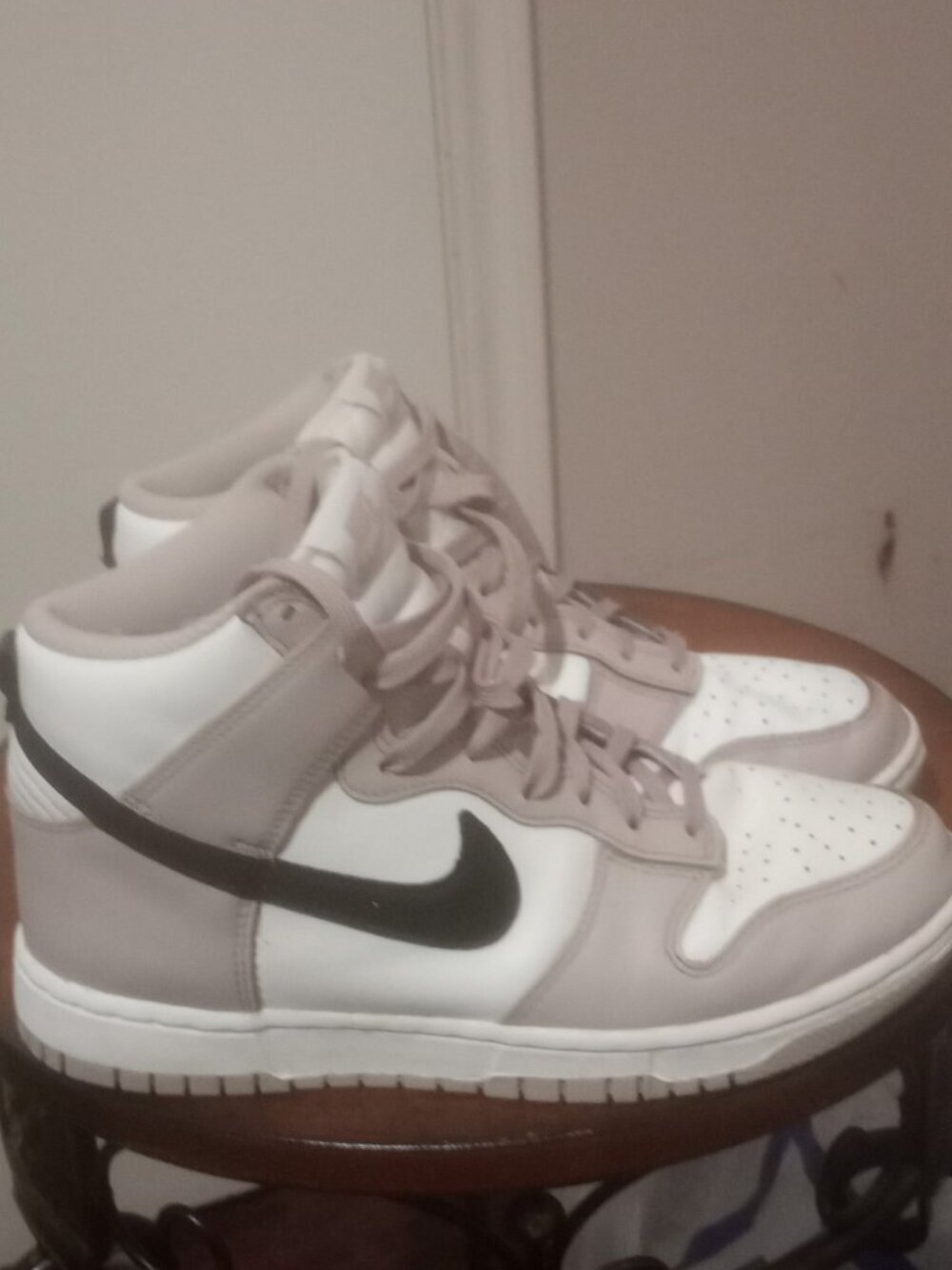 Nike Dunk High Fossil Stone Black Sail Women Size 8.5 DD1869-200